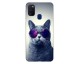 Husa Silicon Soft Upzz Print Samsung Galaxy M21 Model Cool Cat