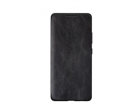 Husa Premium Flip Book Upzz Leather Huawei P40 Pro   , Piele Ecologica, Negru