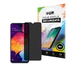 Folie Sticla Full Cover Privacy Premium Upzz Pro Glass Samsung Galaxy J4+ Plus 2018 Cu Adeziv Pe Toata Suprafata
