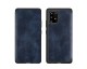 Husa Premium Flip Book Upzz Leather Samsung Galaxy A21  , Piele Ecologica, Albastru