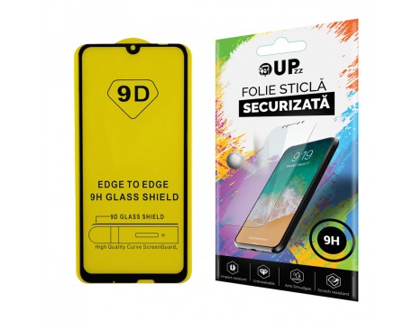 Folie Sticla Full Glue Upzz Glass 9D Huawei P Smart 2019  Full Cover Neagra