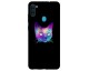 Husa Silicon Soft Upzz Print Samsung Galaxy M11 Neon Cat