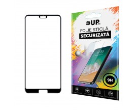 Folie Sticla Securizata Premium 6D Huawei P20 Pro Full Cover Negru