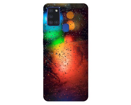 Husa Silicon Soft Upzz Print Samsung Galaxy A21s Model Multicolor