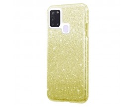Husa Spate Upzz Shiny Lux Samsung Galaxy A21S, Gold