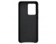 Husa Premium Upzz No Logo Soft Silicon Compatibila Cu Samsung Galaxy Note 10 Lite,Invelis Alcantara La Interior ,negru