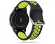 Curea Ceas Upzz Tech Compatibila Cu Samsung Galaxy Watch 3 - 45mm Negru/Verde