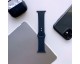 Curea Smooth Band  Upzz Tech Protect ,compatibila Cu Apple Watch 1/2/3/4/5 (42/44mm),Negru