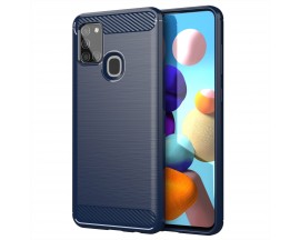 Husa Spate Upzz Carbon Pro Samsung Galaxy A21s ,Albastru