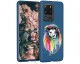 Husa Silicon Soft Upzz Print Candy Samsung Galaxy S20 Ultra Multicolor Lion Albastru