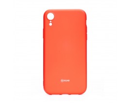 Husa Spate Roar Colorful Jelly iPhone Xr , Silicon, Roz Peach