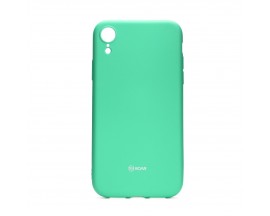 Husa Spate Roar Colorful Jelly iPhone Xr , Silicon, Verde Mint
