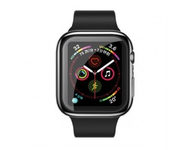 Carcasa Usams Silicon  ,compatibila Cu Apple Watch 4/5 (40mm), Negru -iw485bh01