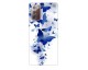 Husa Silicon Soft Upzz Print Samsung Galaxy Note 20 Model Blue Butterflies