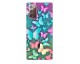 Husa Silicon Soft Upzz Print Samsung Galaxy Note 20 ModelColorfull Butterflies