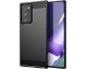 Husa Spate Upzz Carbon Compatibila Samsung Galaxy Note 20 ,Negru Rezistenta La Socuri