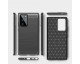 Husa Spate Upzz Carbon Compatibila Samsung Galaxy Note 20 ,Negru Rezistenta La Socuri