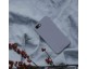 Husa Spate Mercury  Silicone iPhone SE 2 ( 2020 )  ,cu Interior Alcantara ,Lavander Gri