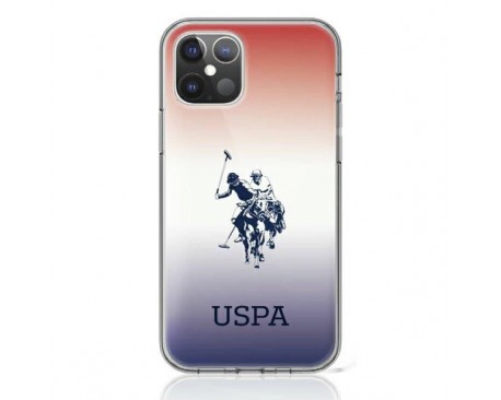 Husa Premium Originala Us Polo Assn iPhone 12 Mini ,Colectia Gradient ,Multicolor - USHCP12SPCDGBR