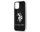 Husa Premium Originala Us Polo Assn iPhone 12 Mini ,Colectia Big Logo, Negru - USHCP12STPUHRBK