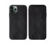 Husa Premium Flip Book Upzz Leather iPhone 12 Pro Max  , Piele Ecologica, Negru