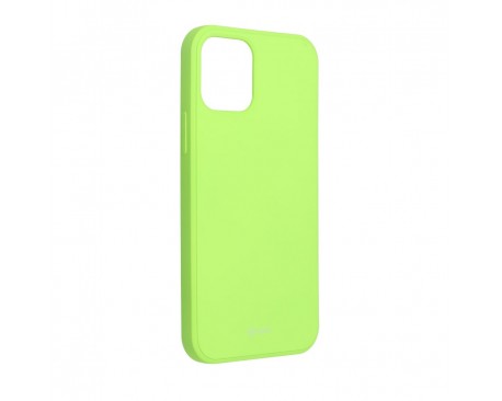 Husa Spate Roar Jelly iPhone 12 Mini ,Silicon - Verde Lime