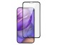 Folie Full Cover Premium X-one Extra Stong Pentru iPhone 12 Mini ,Transparenta Cu Margine Neagra