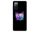 Husa Silicon Soft Upzz Print Samsung Galaxy S20 FE Model Neon Cat