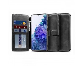 Husa Flip Carte Upzz Tech Wallet 2 Compatibil Cu  Samsung Galaxy S20 Fe ,  Negru