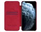 Husa Flip Cover Book Premium Nillkin Qin iPhone 12 Mini , Rosu