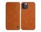 Husa Flip Cover Book Premium Nillkin Qin iPhone 12 Pro Max , Maro