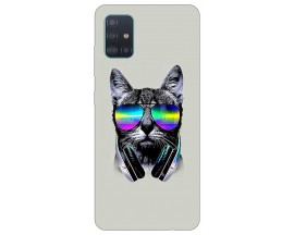 Husa Silicon Soft Upzz Print Samsung Galaxy M31s Model Cat