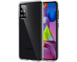 Husa Spate Silicon Ultra Slim Upzz Compatibila Cu  Samsung Galaxy M51 Transparenta