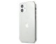Husa Premium Originala Guess  iPhone 12 Mini, Colectia 4G Pattern , Transparenta - GUHCP12S3D4GTR