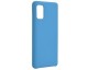 Husa Premium Upzz No Logo Soft Silicon Compatibila Cu Huawei Y5p ,invelis Alcantara La Interior, Albastru