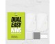 Folie Premium Full Cover Ringke Dual Easy Samsung Galaxy M51, Transparenta -2 Bucati In Pachet