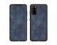 Husa Premium Flip Book Upzz Leather Samsung Galaxy S20 Fe, Piele Ecologica, Albastru