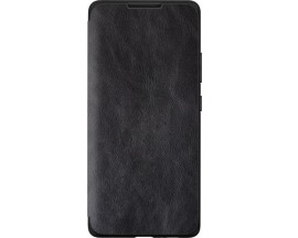 Husa Premium Flip Book Upzz Leather Samsung Galaxy A20s,  Piele Ecologica, Negru