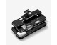 Husa Premium Upzz Defender Antishock Compatibila Cu iPhone 7 / 8 / SE 2 ,negru -stand Magnetic Pe Spate