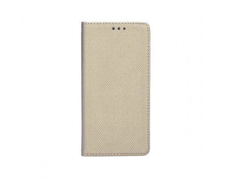 Husa Flip Cover Upzz Smart Case Pentru Samsung Galaxy A42 5G, Gold