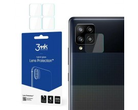 Set 4 Buc Folie  Nano Glass Pentru Camera 3mk Pentru Samsung Galaxy A42 5G, Transparenta