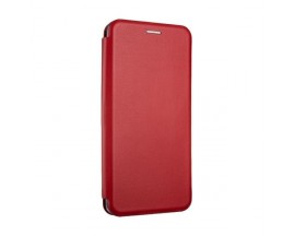Husa Flip Carte Cu Magnet Lux Upzz Compatibila Cu Samsung Galaxy A20s, Rosu