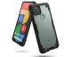 Husa Premium Ringke Fusion X Compatibila Cu Google Pixel 5, Transparenta Cu Margine Neagra