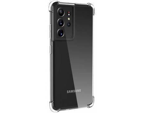 Husa Spate Upzz Roar Bulletproof Pentru Samsung Galaxy S21+ Plus  5G, Tehnologie Air Cushion La Colturi ,transparenta
