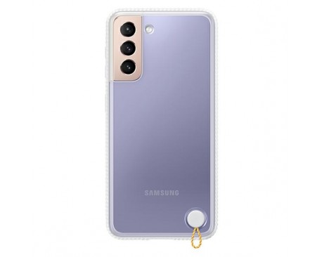 Husa Premium Originala Samsung Galaxy S21+ Plus, Silicon, Transparenta - EF-GG996CW