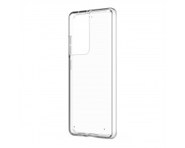 Husa Spate Slim Upzz Pentru Samsung Galaxy S21 Plus, 0.5mm Grosime, Silicon, Transparenta
