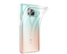 Husa Spate Slim Upzz Pentru Xiaomi Mi 10T Lite 5G, 0.5mm Grosime, Silicon, Transparenta