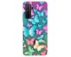 Husa Silicon Soft Upzz Print Huawei P40 Lite 5G Model Colorful Butterflies