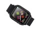 Curea Apple Watch Usams Nylon Cu Cadru Compatibila Cu Apple Watch 4 / 5 / 6 / Se (40mm), Negru