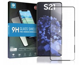 Folie Sticla Securizata Mocolo TG Glass Compatibila Cu Samsung Galaxy S21+ Plus, Negru